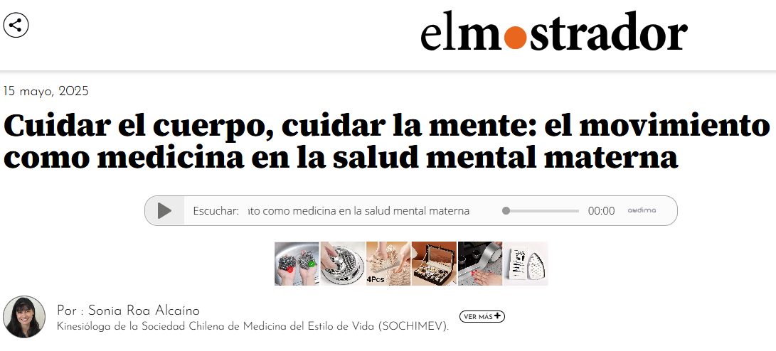 Cuidar el cuerpo, cuidar la mente: el movimiento como medicina en la maternidad
