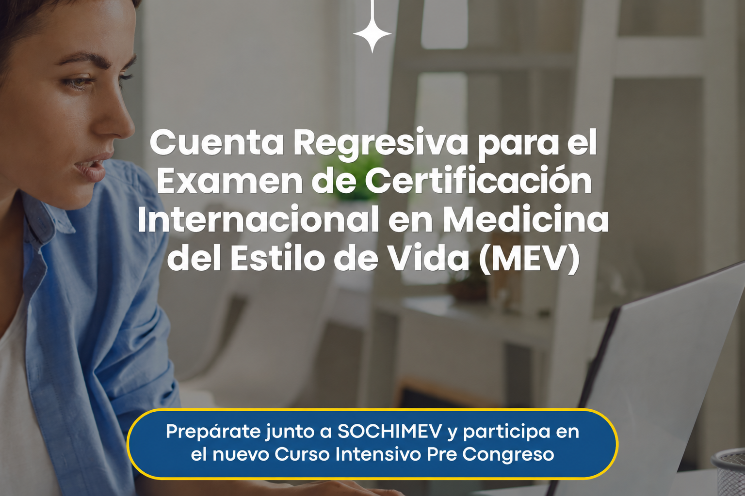 Cuenta regresiva para la Certificación Internacional en Medicina del Estilo de Vida 2026