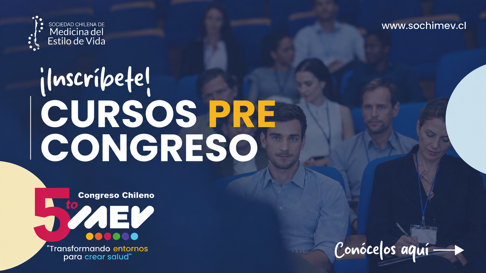 SOCHIMEV lanza programa de los cursos Pre Congreso